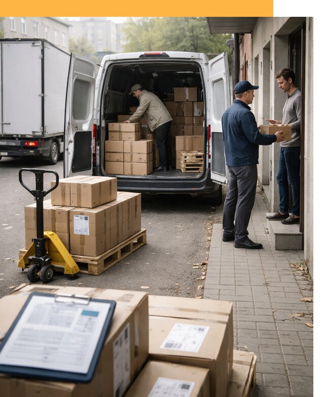 Доставка грузов от двери до двери с таможней от 46760 руб.
