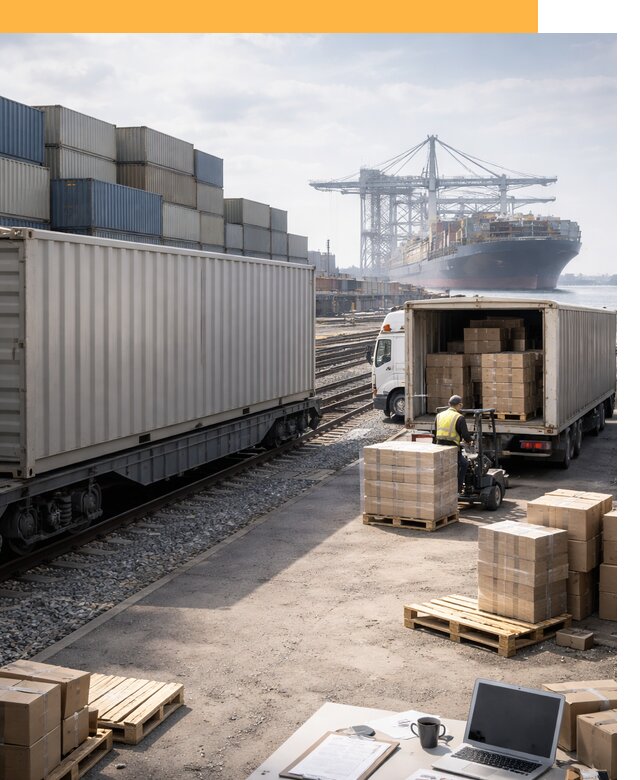 Мультимодальные перевозки грузов по миру от 46760 руб