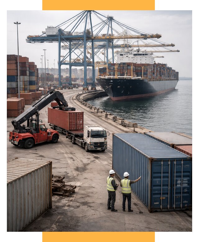 Морские перевозки из Европы от 62346 р. за контейнер | СетСервис-Влг