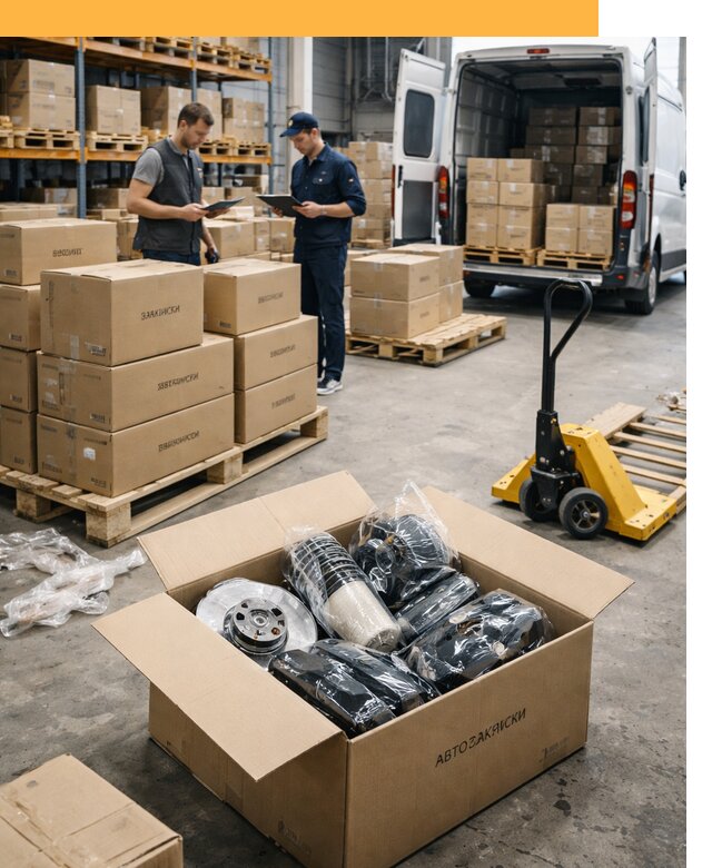 Доставка автозапчастей из Европы от 12989 руб быстро и надёжно