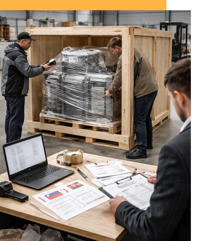 Доставка промышленного оборудования из США от 67542 руб