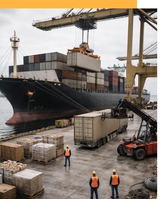 Морские перевозки из Индии: доставка FCL/LCL, таможня от 124692