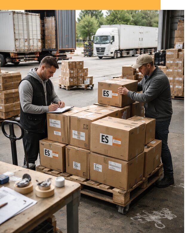 Доставка грузов в Испанию автотранспортом от 36369 руб