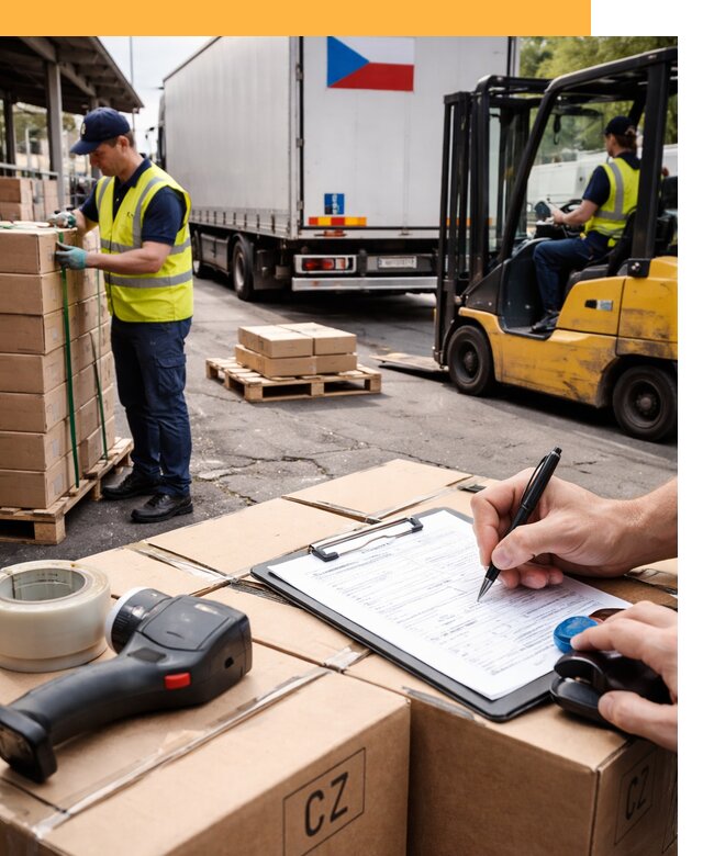 Доставка грузов в Чехию от 36369 руб, международные перевозки