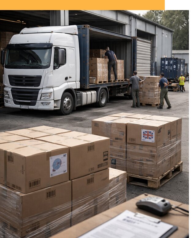 Доставка грузов в Великобританию: морская, авиа и авто от 46760 руб.