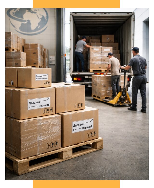 Доставка грузов в Израиль и экспорт от 46760 р. СетСервис-Влг