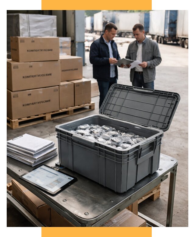 Перевозка комплектующих из Китая от 6754 р. | СетСервис-Влг