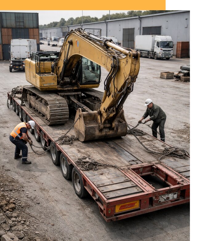 Перевозка спецтехники по России и миру от 46760 руб