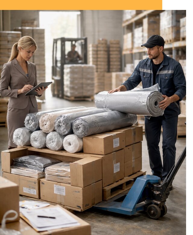 Перевозка текстиля по миру от 15587 руб. с таможней и страхованием