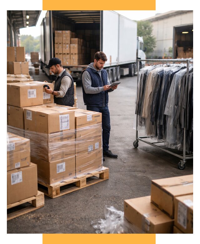 Перевозка и доставка одежды из Китая от 7793 р., СетСервис-Влг