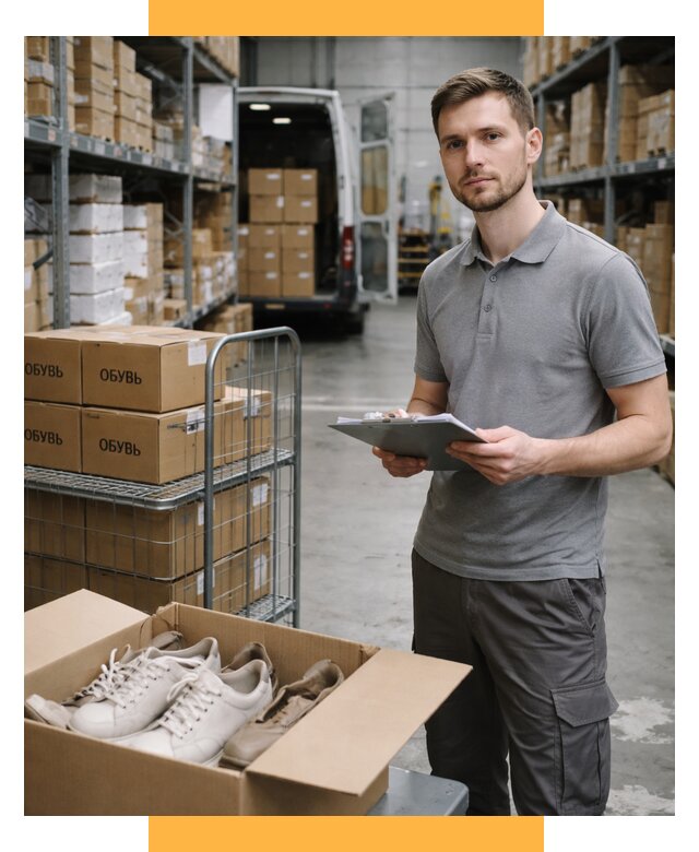 Доставка обуви из Китая и Турции от 4676 р. СетСервис-Влг