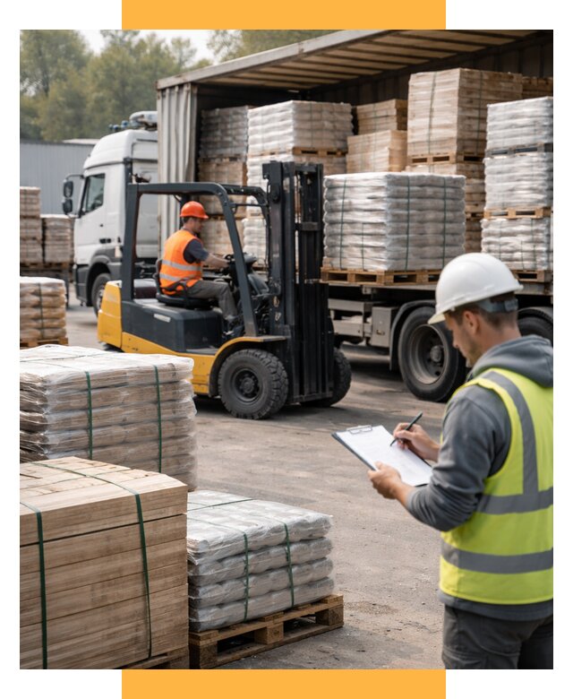 Перевозка строительных материалов от 5715 р. | СетСервис-Влг