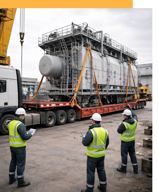 Перевозка негабаритных грузов по миру от 124692 руб