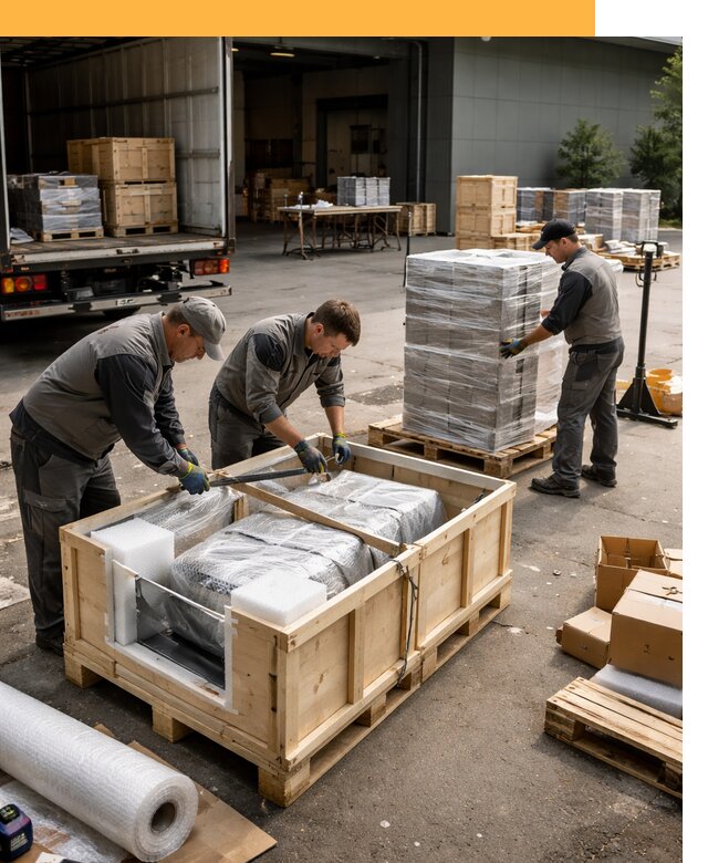 Перевозка выставочных грузов по миру от 25978 руб за м2 с таможней