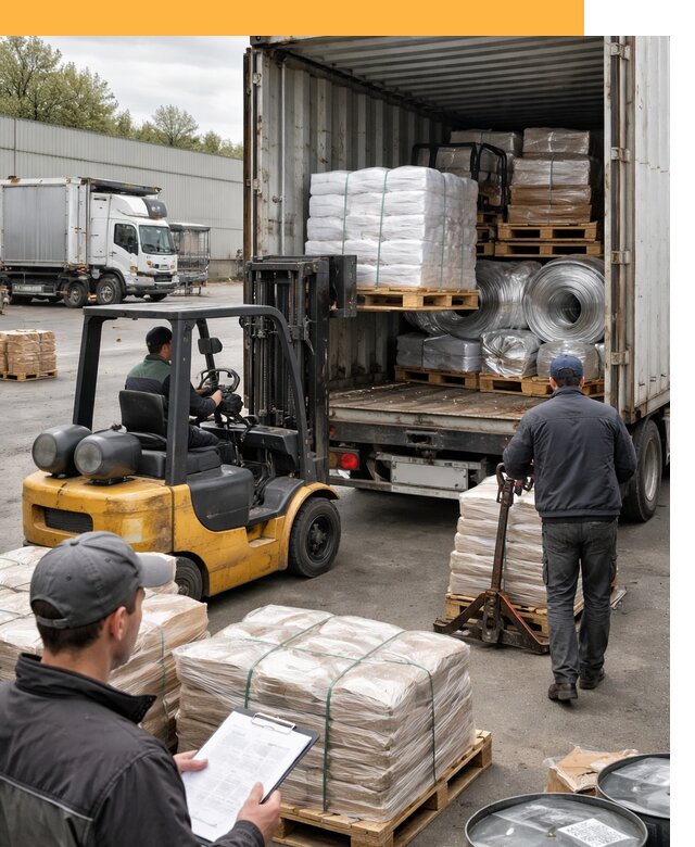 Международная перевозка сырья для производства от 6754 руб