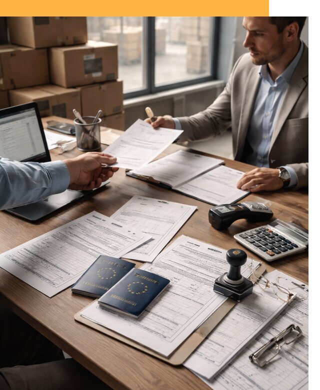 Таможенное оформление грузов из Европы от 8832 руб