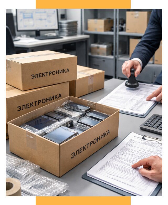 Растаможка электроники под ключ от 8313 р. СетСервис-Влг