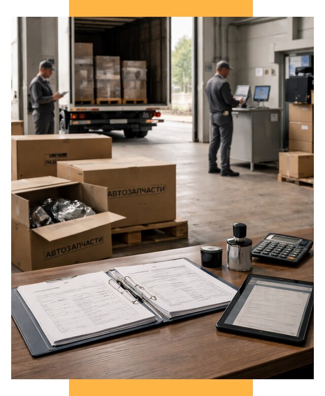 Таможенное оформление автозапчастей под ключ от 8832 р., СетСервис-Влг