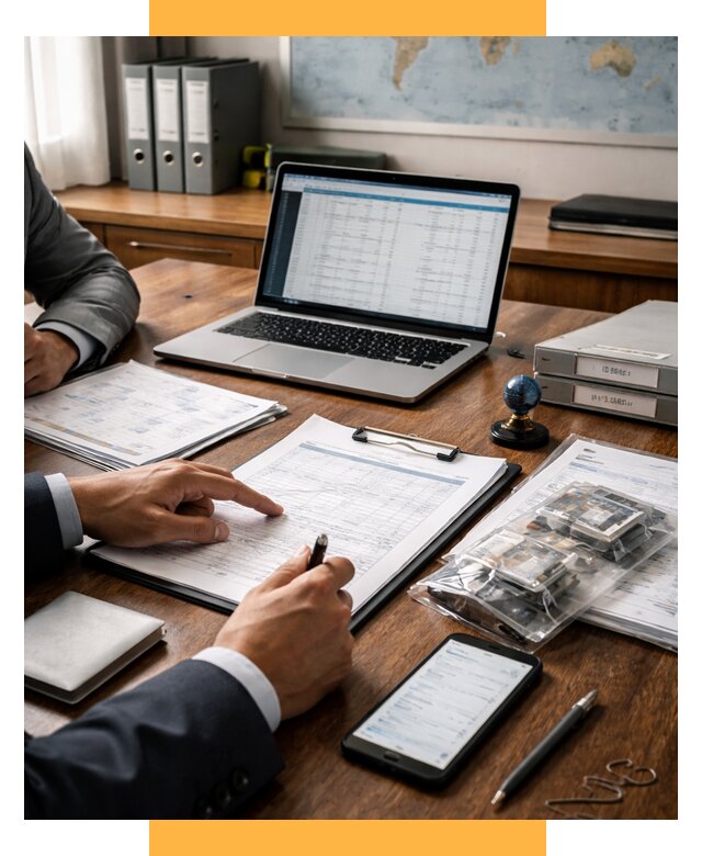 Проверка поставщика за рубежом от 8832 р. | СетСервис-Влг аудит